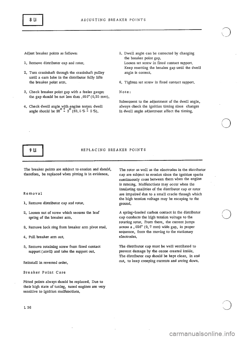 PORSCHE 911 1968 1.G Electrical Workshop Manual 