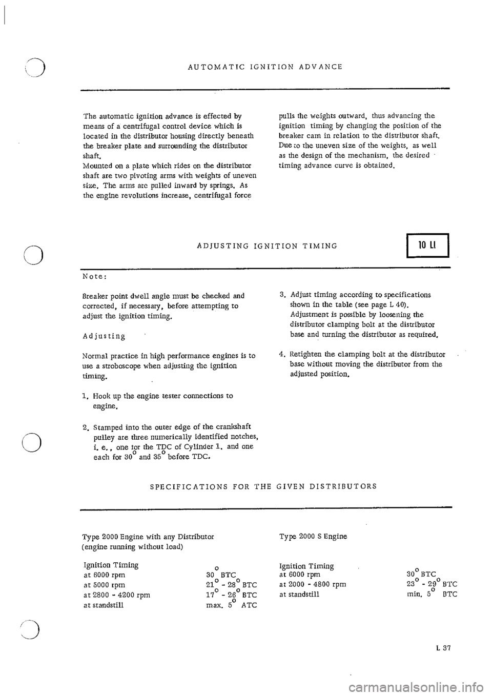 PORSCHE 911 1968 1.G Electrical Workshop Manual 