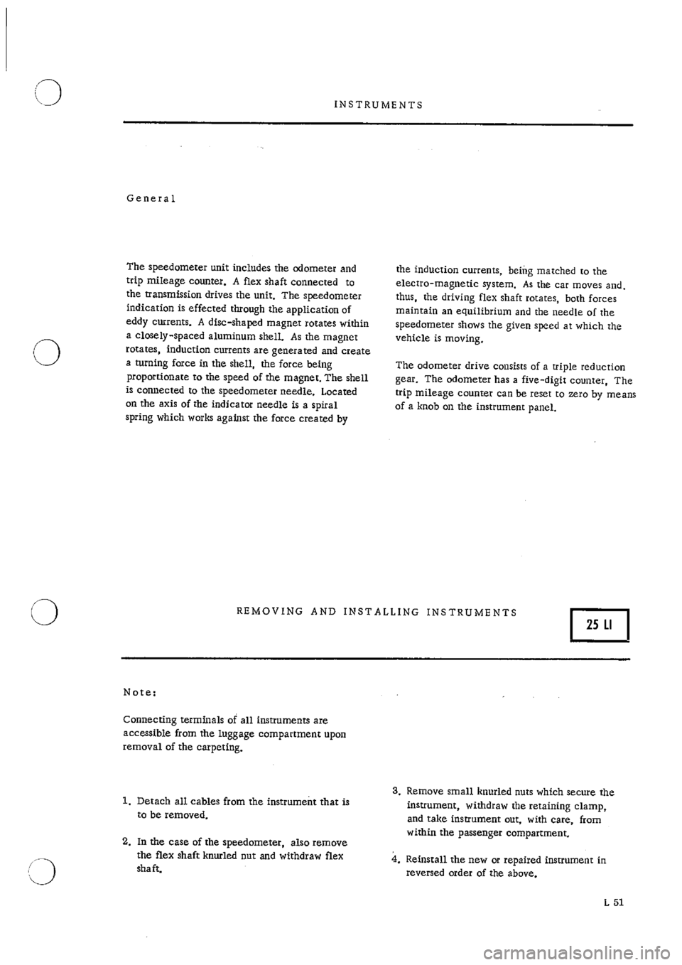 PORSCHE 911 1968 1.G Electrical Workshop Manual 