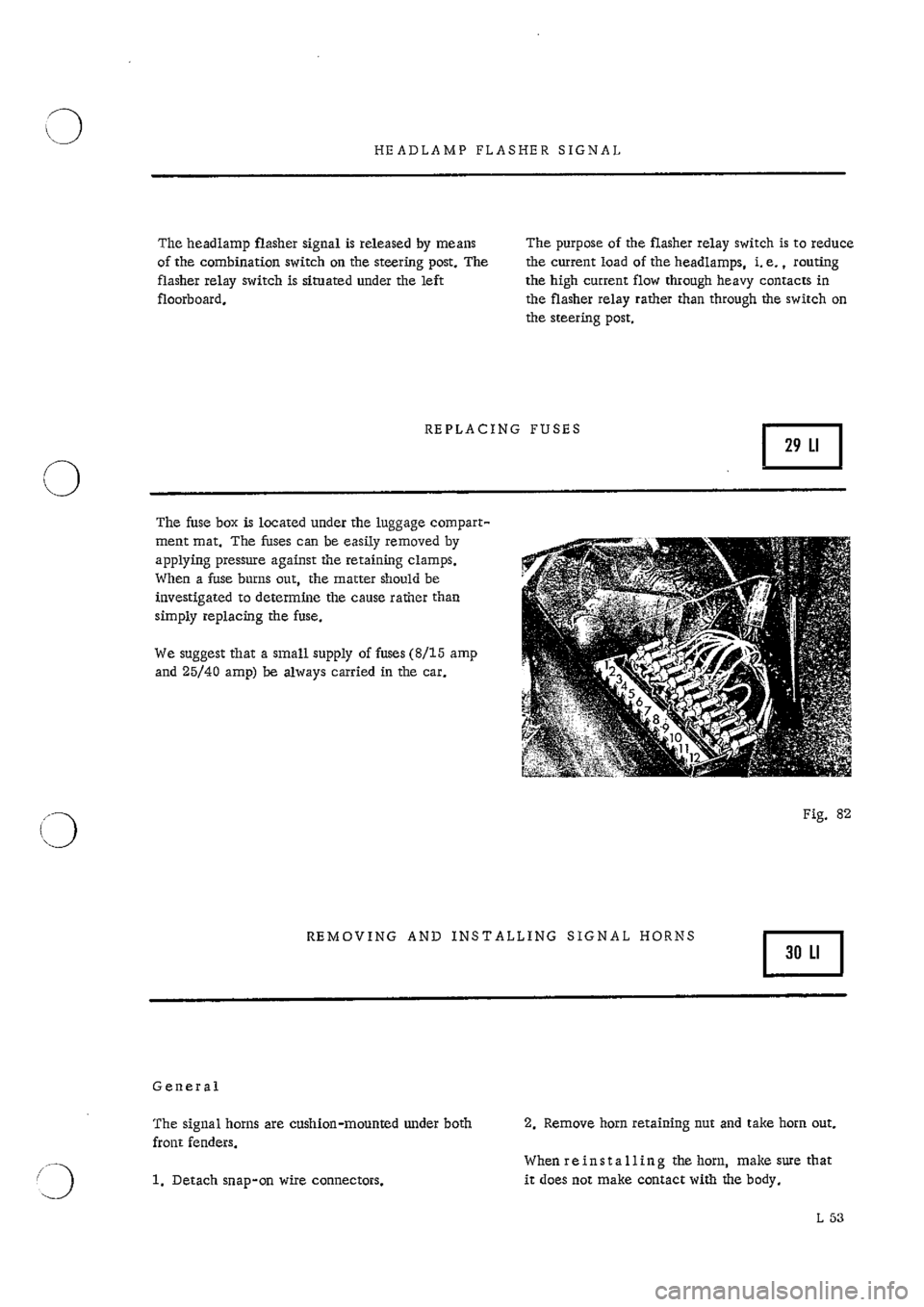 PORSCHE 911 1968 1.G Electrical Workshop Manual 