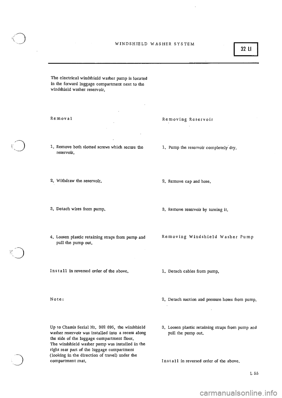 PORSCHE 911 1968 1.G Electrical Workshop Manual 