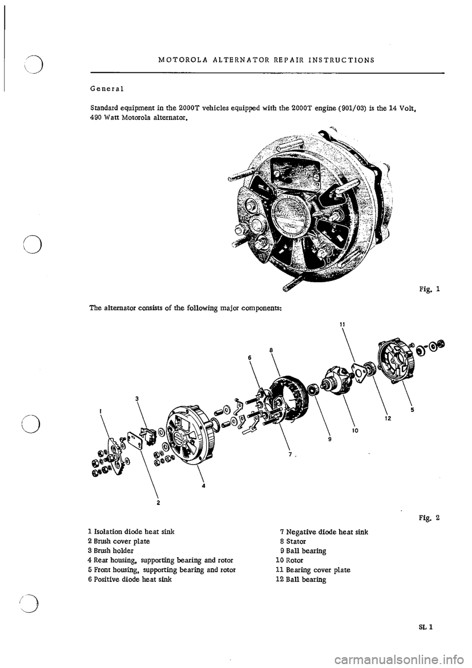 PORSCHE 911 1968 1.G Electrical Workshop Manual 