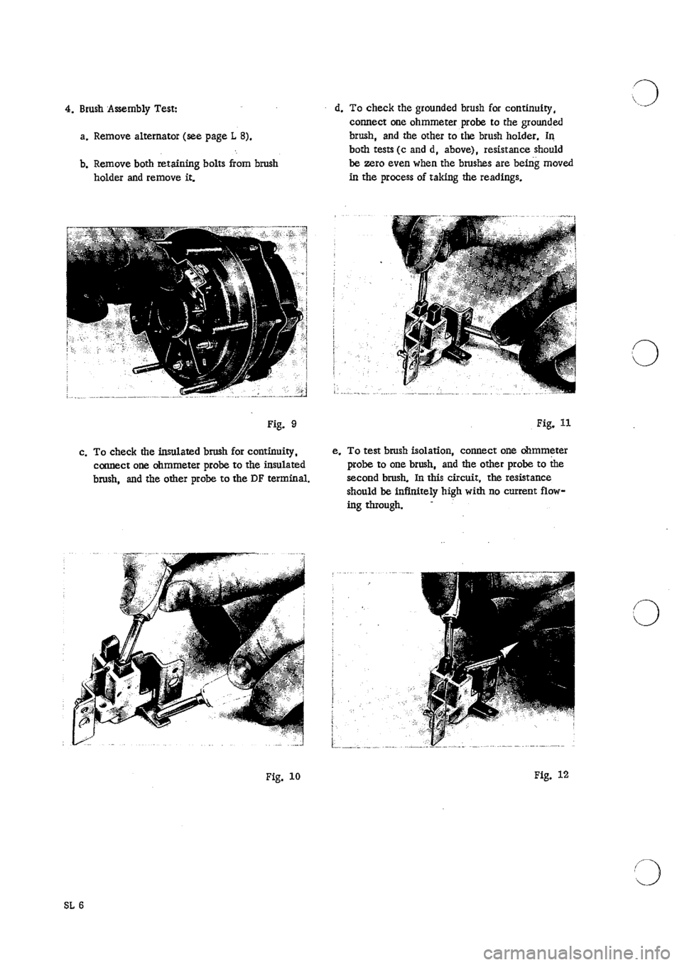 PORSCHE 911 1968 1.G Electrical Workshop Manual 