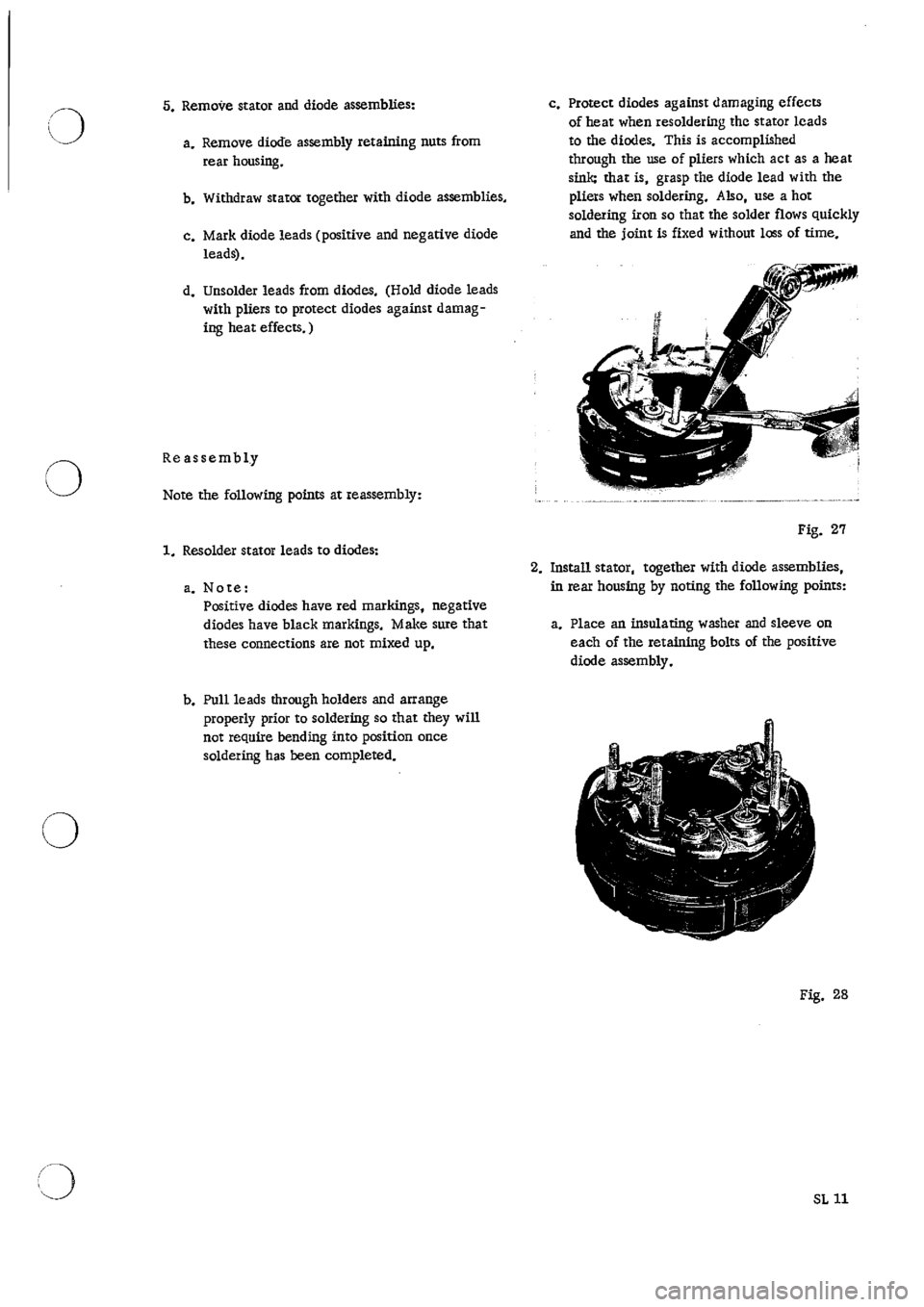 PORSCHE 911 1968 1.G Electrical Workshop Manual 