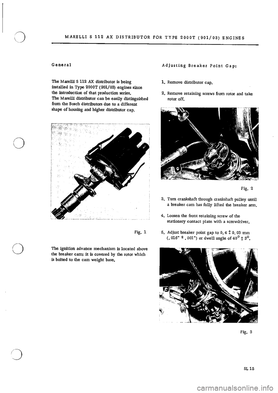 PORSCHE 911 1968 1.G Electrical Workshop Manual 