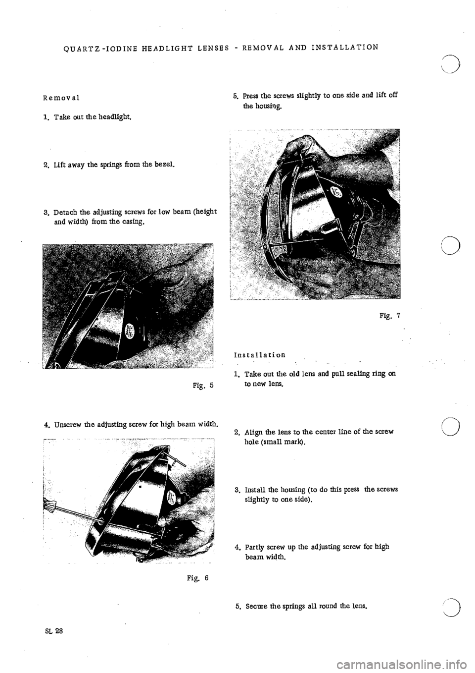 PORSCHE 911 1968 1.G Electrical Workshop Manual 