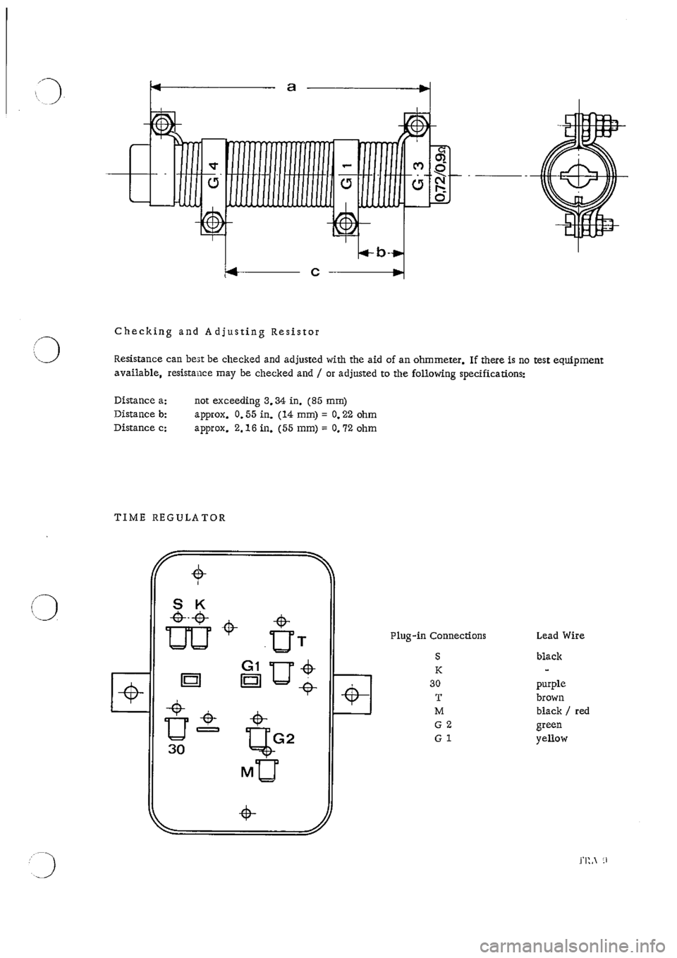 PORSCHE 911 1968 1.G Technical Instruction Workshop Manual 
