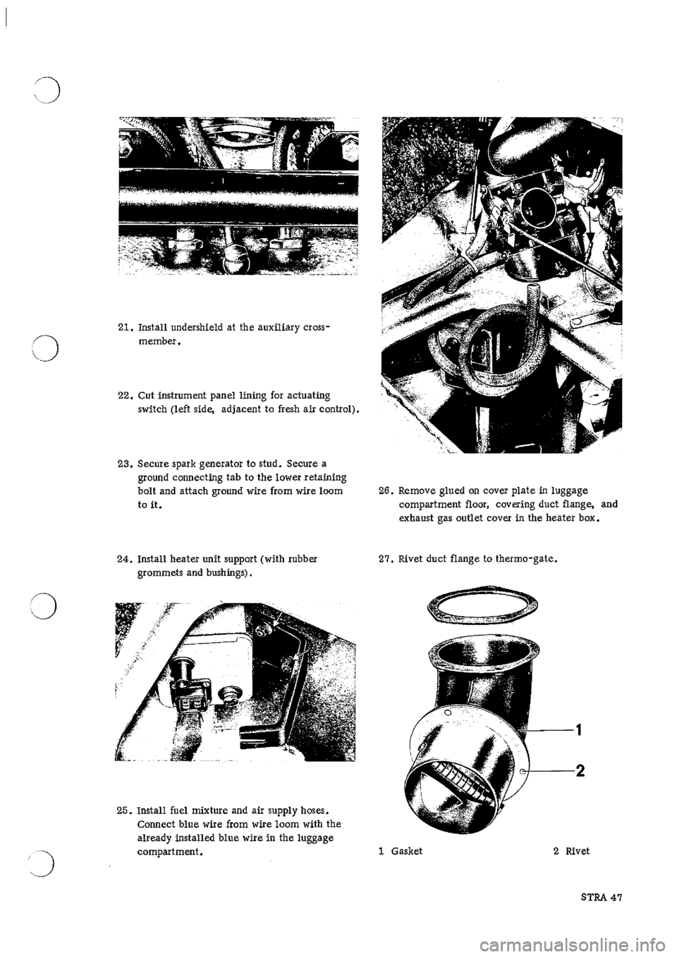 PORSCHE 911 1968 1.G Technical Instruction Workshop Manual 