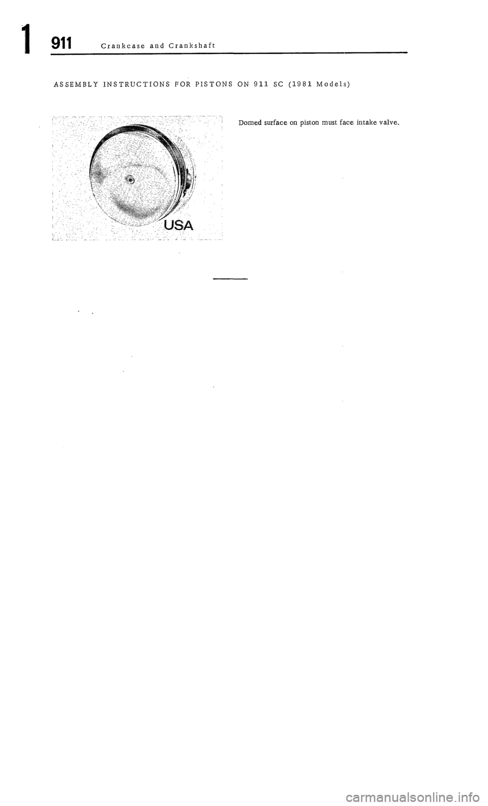 PORSCHE 911 1972 1.G Workshop Manual 1 