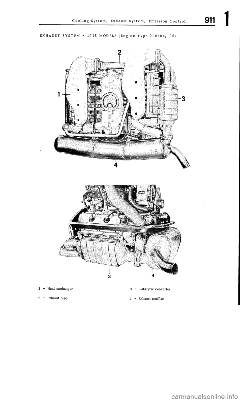 PORSCHE 911 1972 1.G Workshop Manual 1 