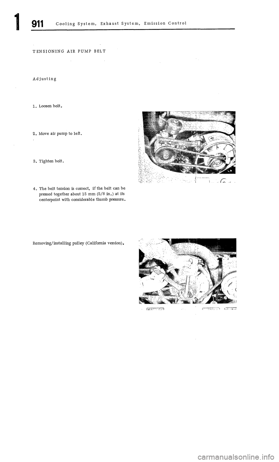 PORSCHE 911 1972 1.G Workshop Manual 1 