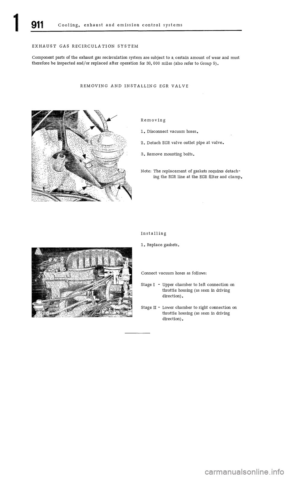 PORSCHE 911 1972 1.G Workshop Manual 1 