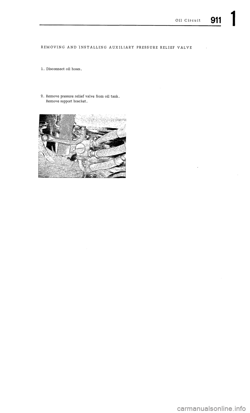 PORSCHE 911 1972 1.G Workshop Manual 1 