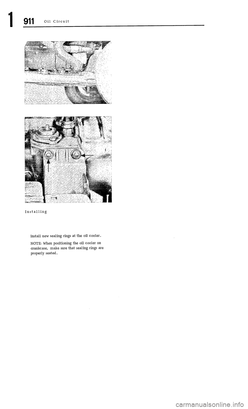 PORSCHE 911 1972 1.G Workshop Manual 1 