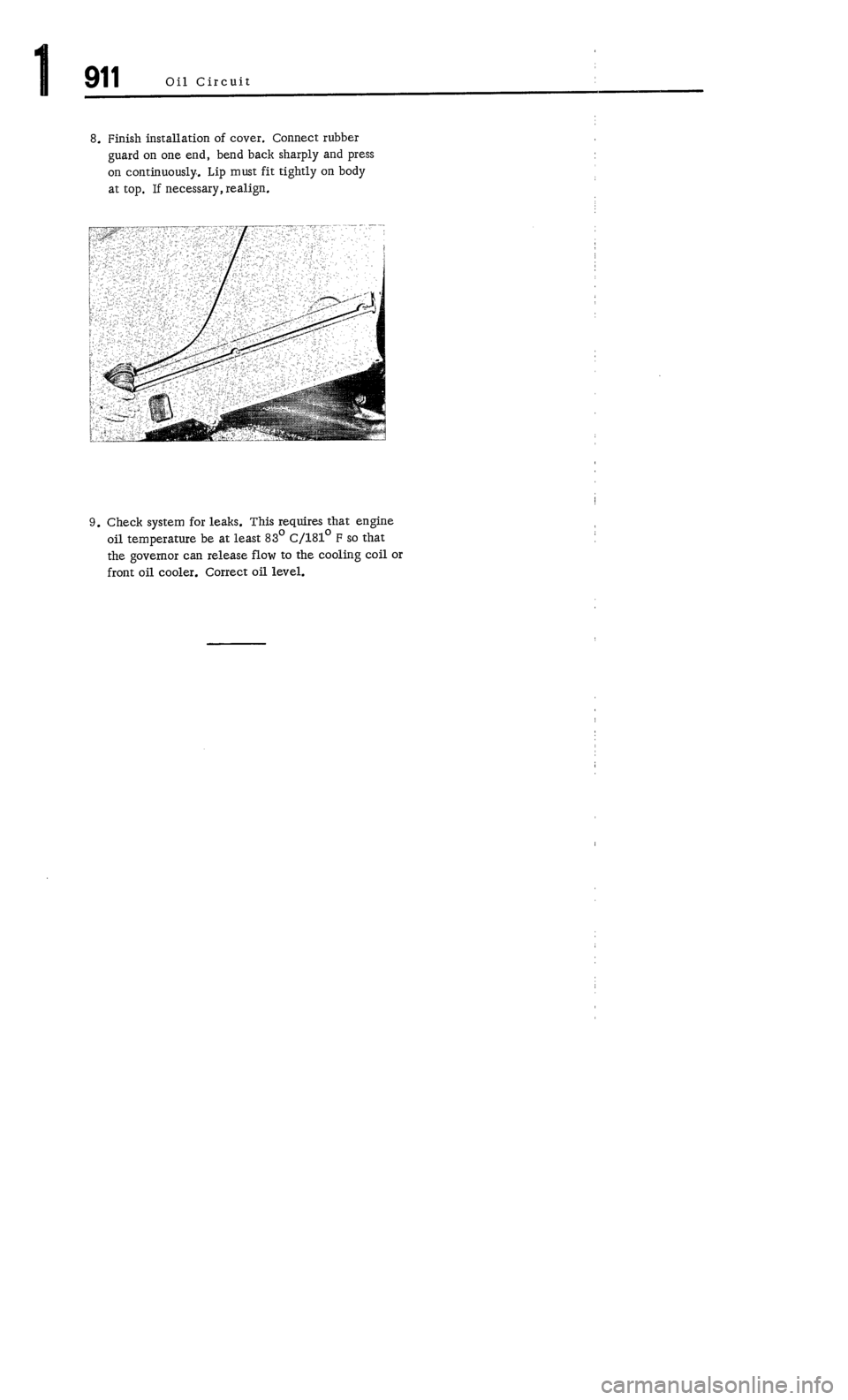 PORSCHE 911 1972 1.G Workshop Manual 1 