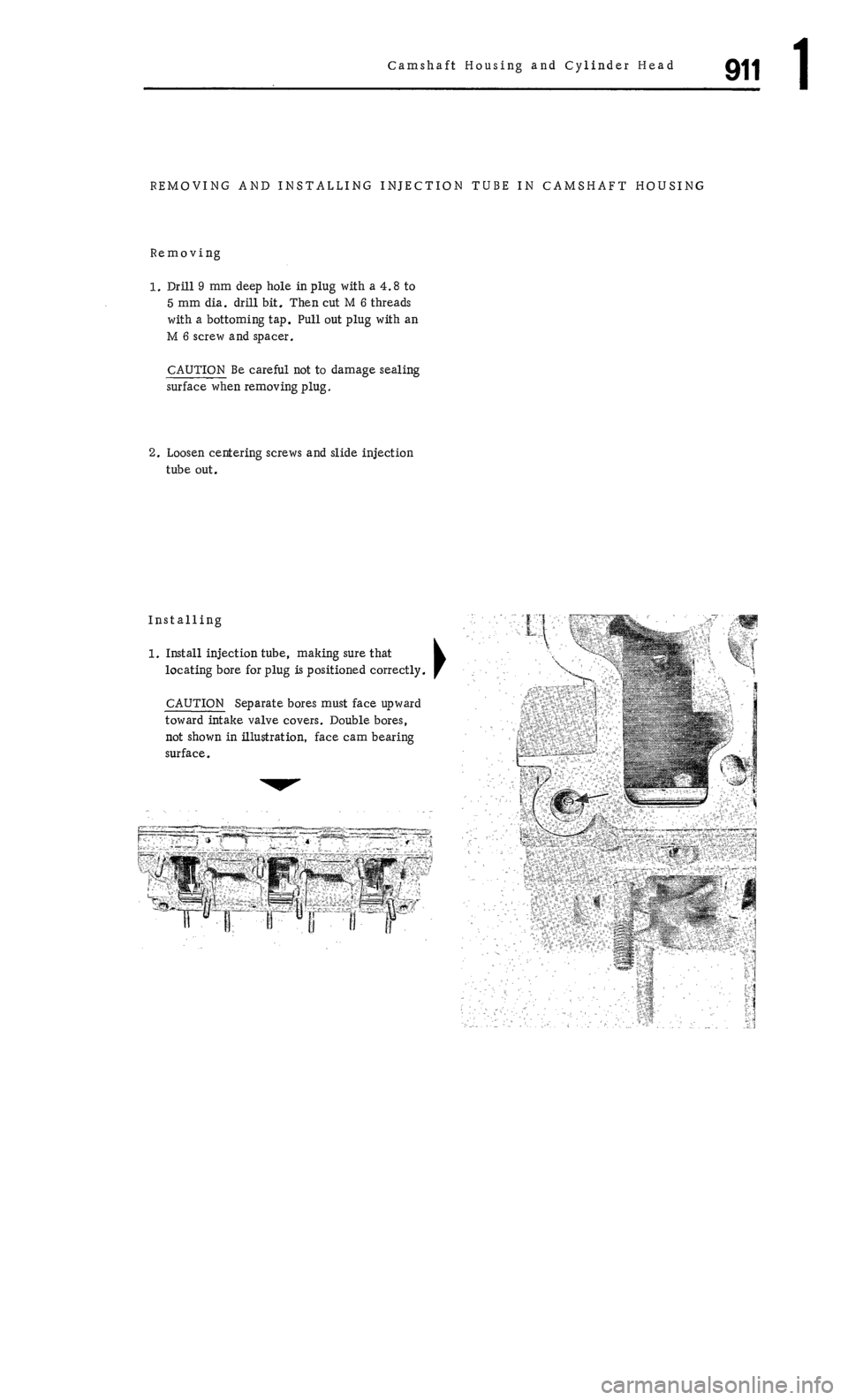 PORSCHE 911 1972 1.G Workshop Manual 1 