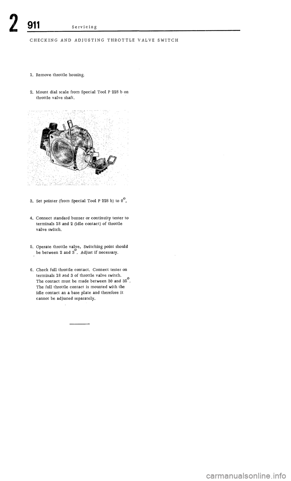 PORSCHE 911 1972 1.G Workshop Manual 2 