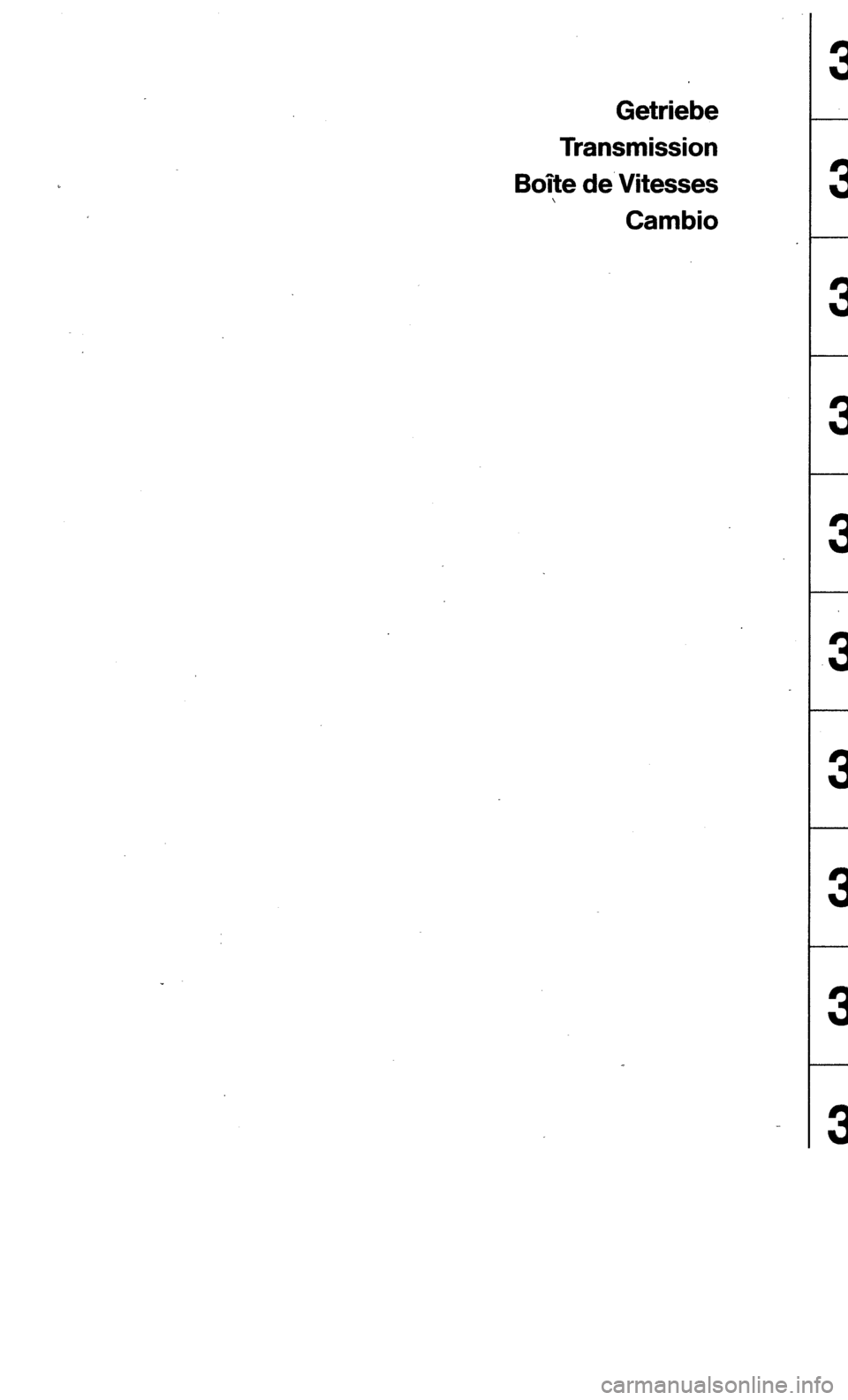 PORSCHE 911 1972 1.G Workshop Manual 2 