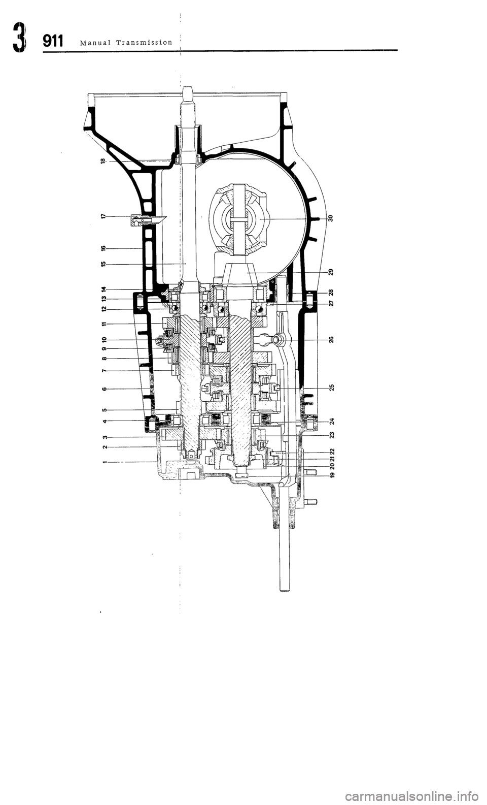 PORSCHE 911 1972 1.G Workshop Manual 2 