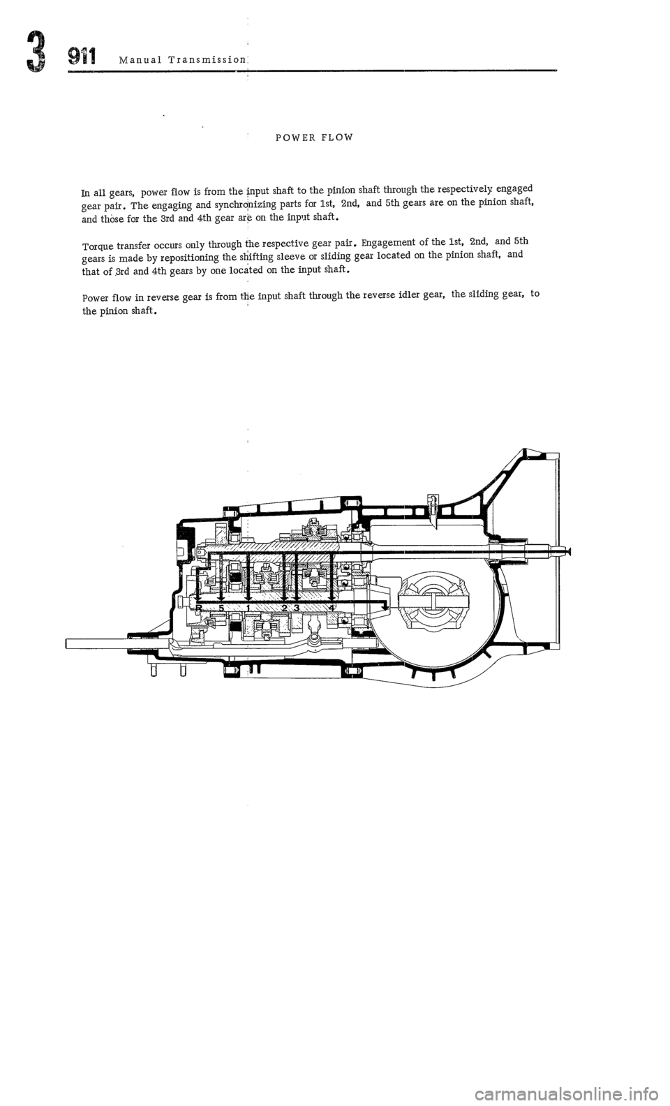 PORSCHE 911 1972 1.G Workshop Manual 2 