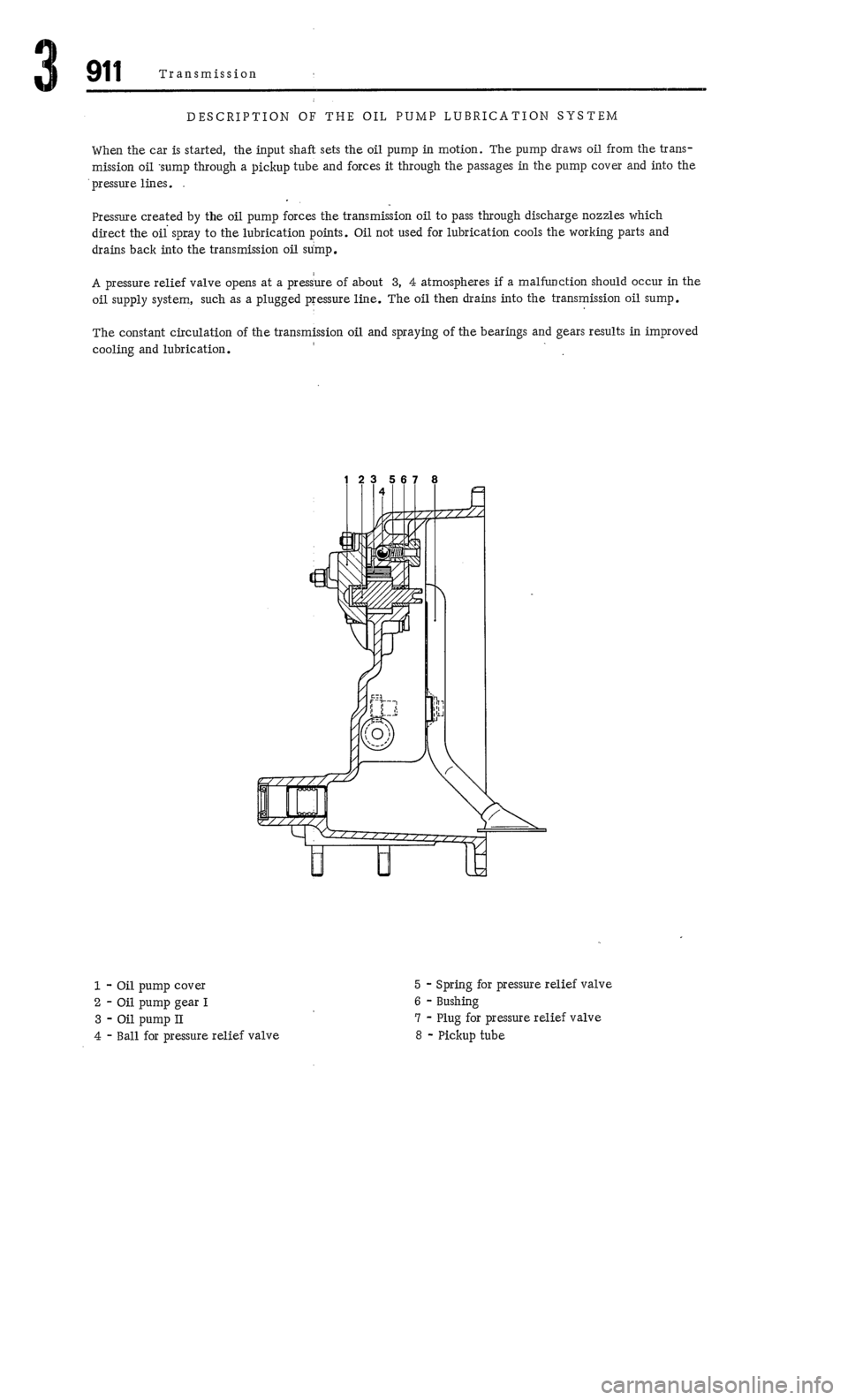 PORSCHE 911 1972 1.G Workshop Manual 2 