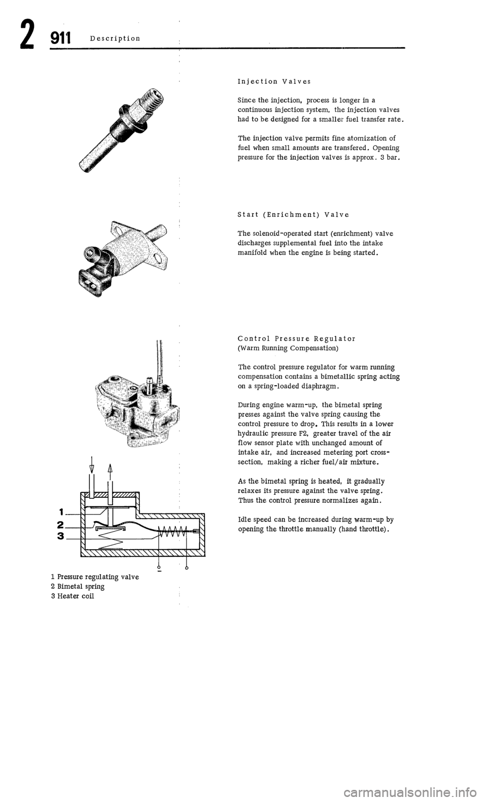 PORSCHE 911 1972 1.G Workshop Manual 2 