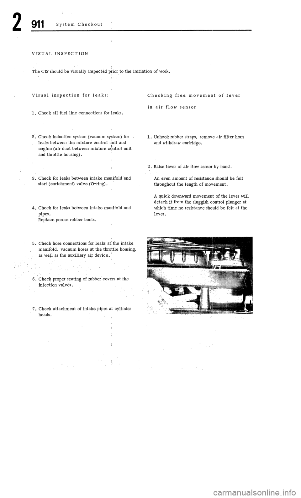 PORSCHE 911 1972 1.G Workshop Manual 2 
