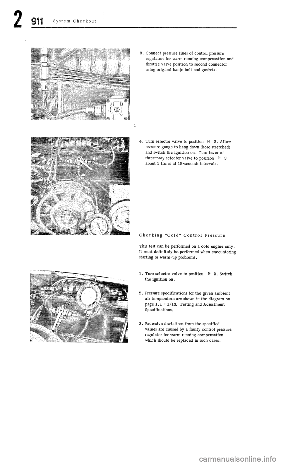 PORSCHE 911 1972 1.G Workshop Manual 2 