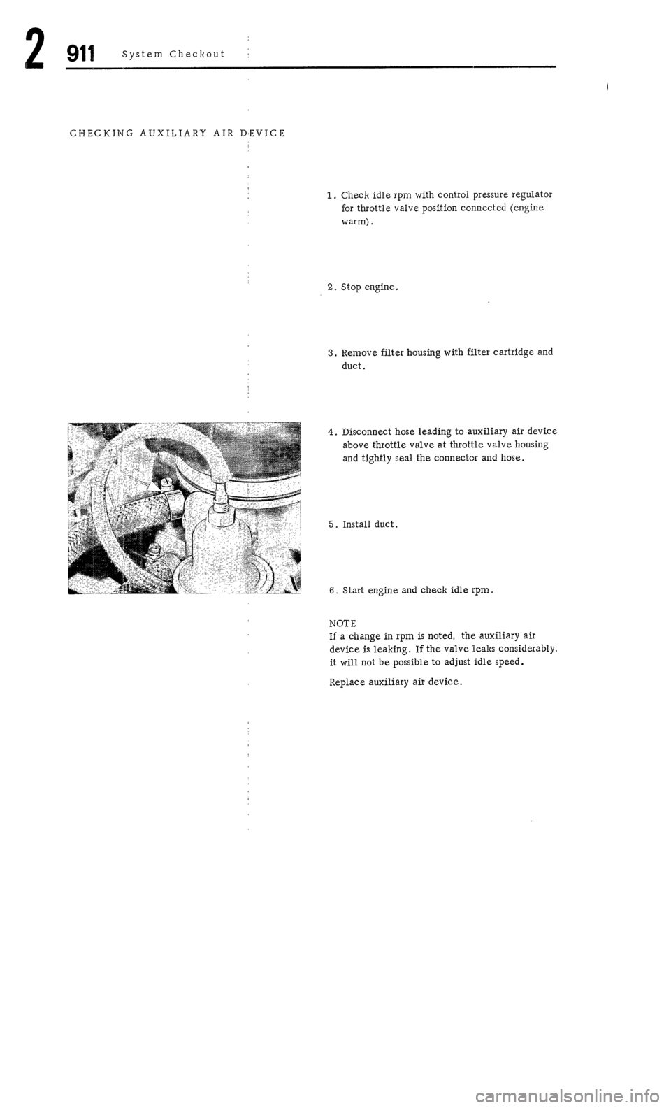 PORSCHE 911 1972 1.G Workshop Manual 2 
