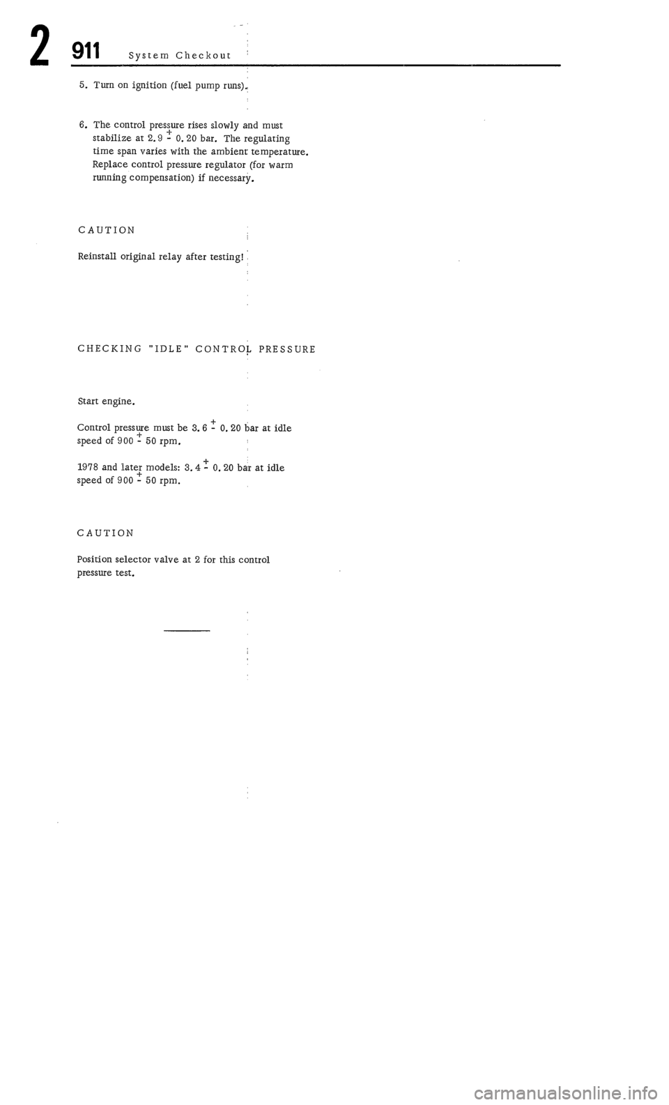 PORSCHE 911 1972 1.G Workshop Manual 2 