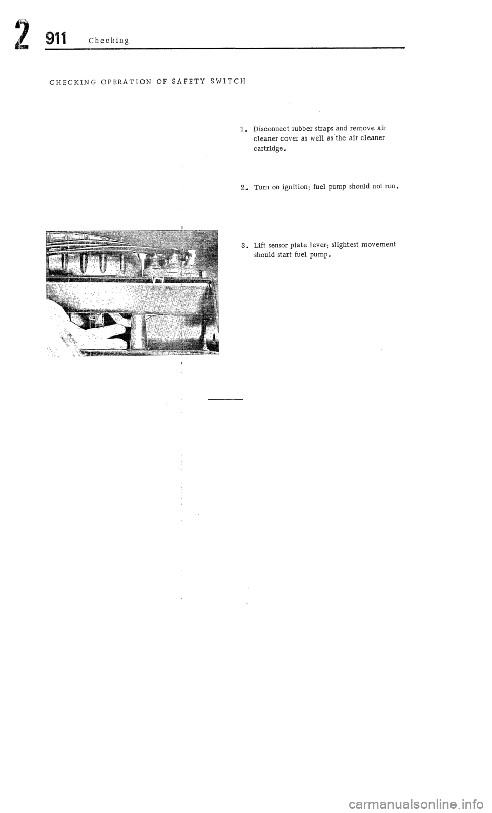 PORSCHE 911 1972 1.G Workshop Manual 2 