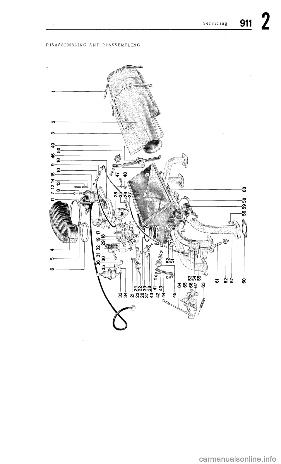 PORSCHE 911 1972 1.G Workshop Manual 2 
