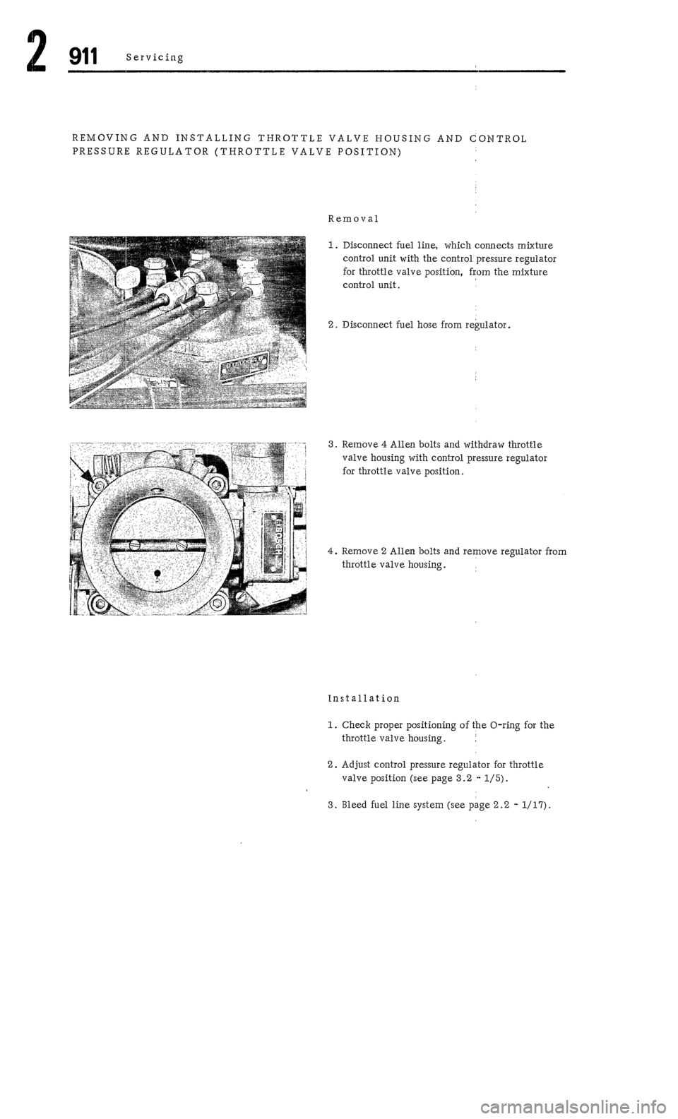 PORSCHE 911 1972 1.G Workshop Manual 2 