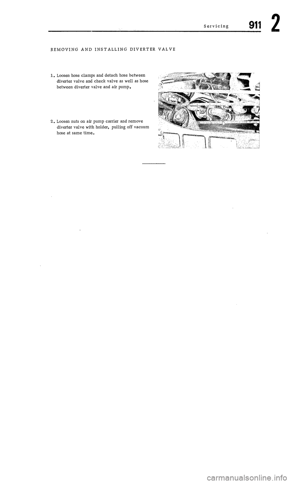 PORSCHE 911 1972 1.G Workshop Manual 2 