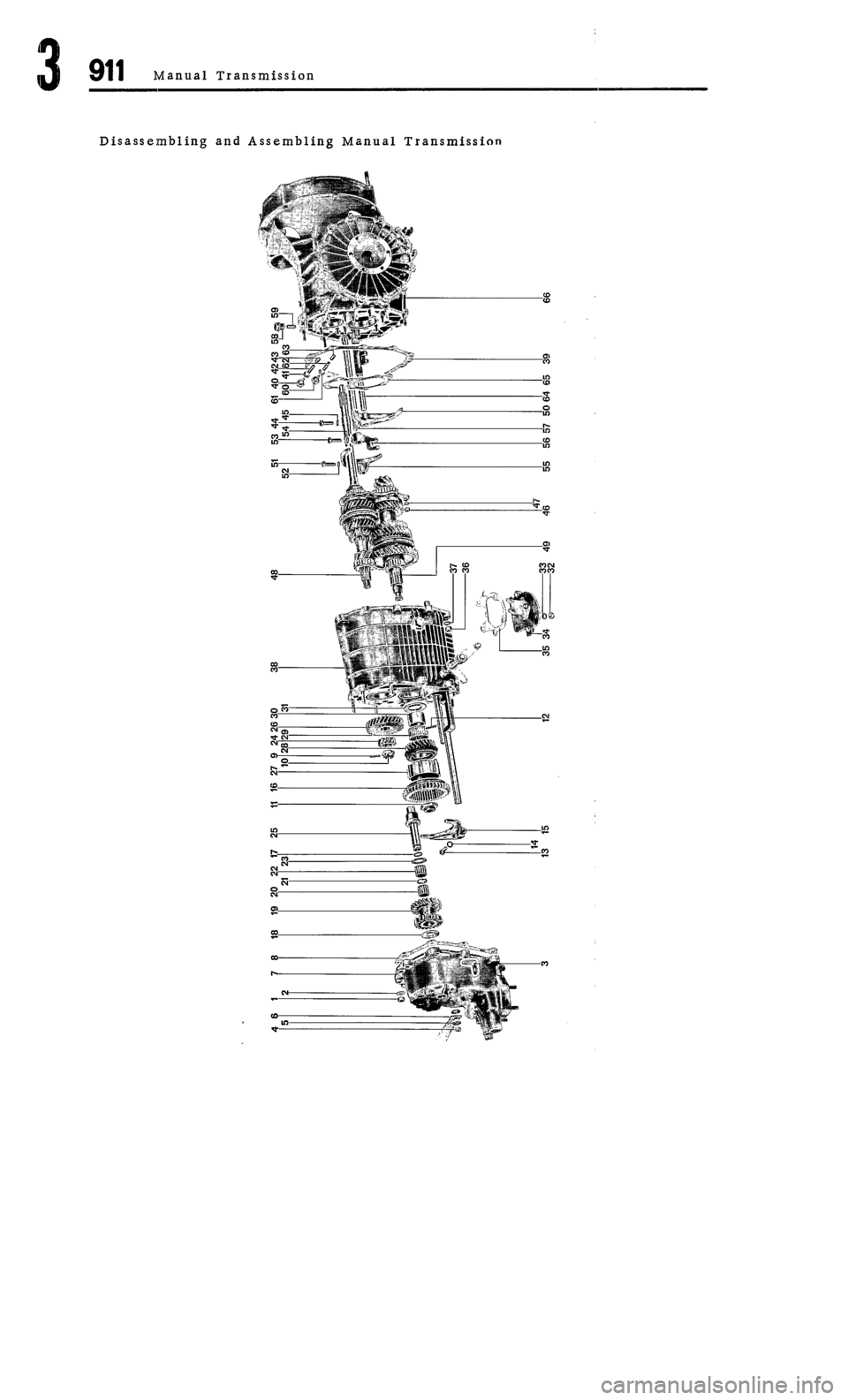 PORSCHE 911 1972 1.G Workshop Manual 3 