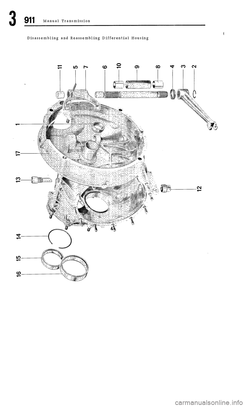 PORSCHE 911 1972 1.G Workshop Manual 3 