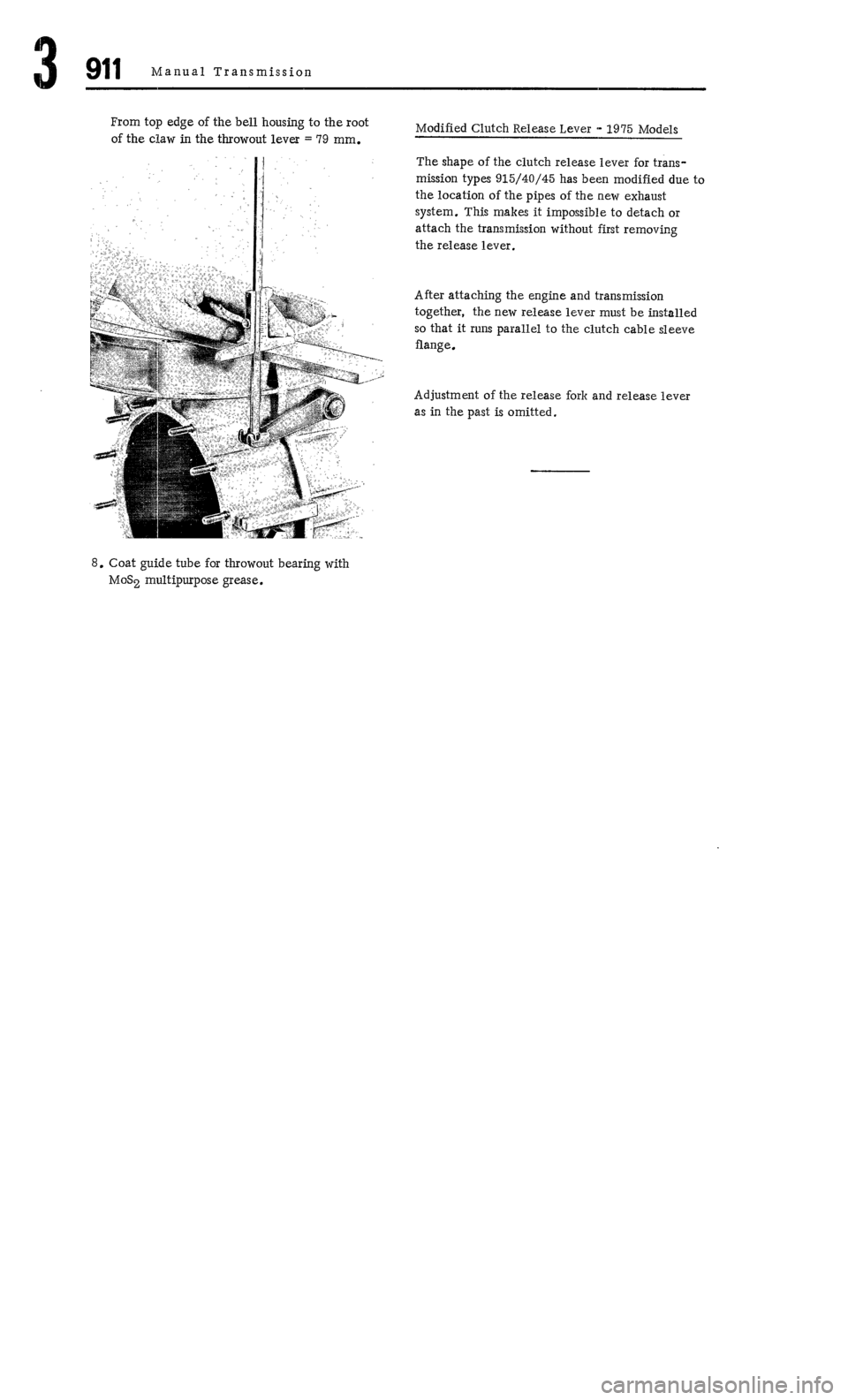PORSCHE 911 1972 1.G Workshop Manual 3 