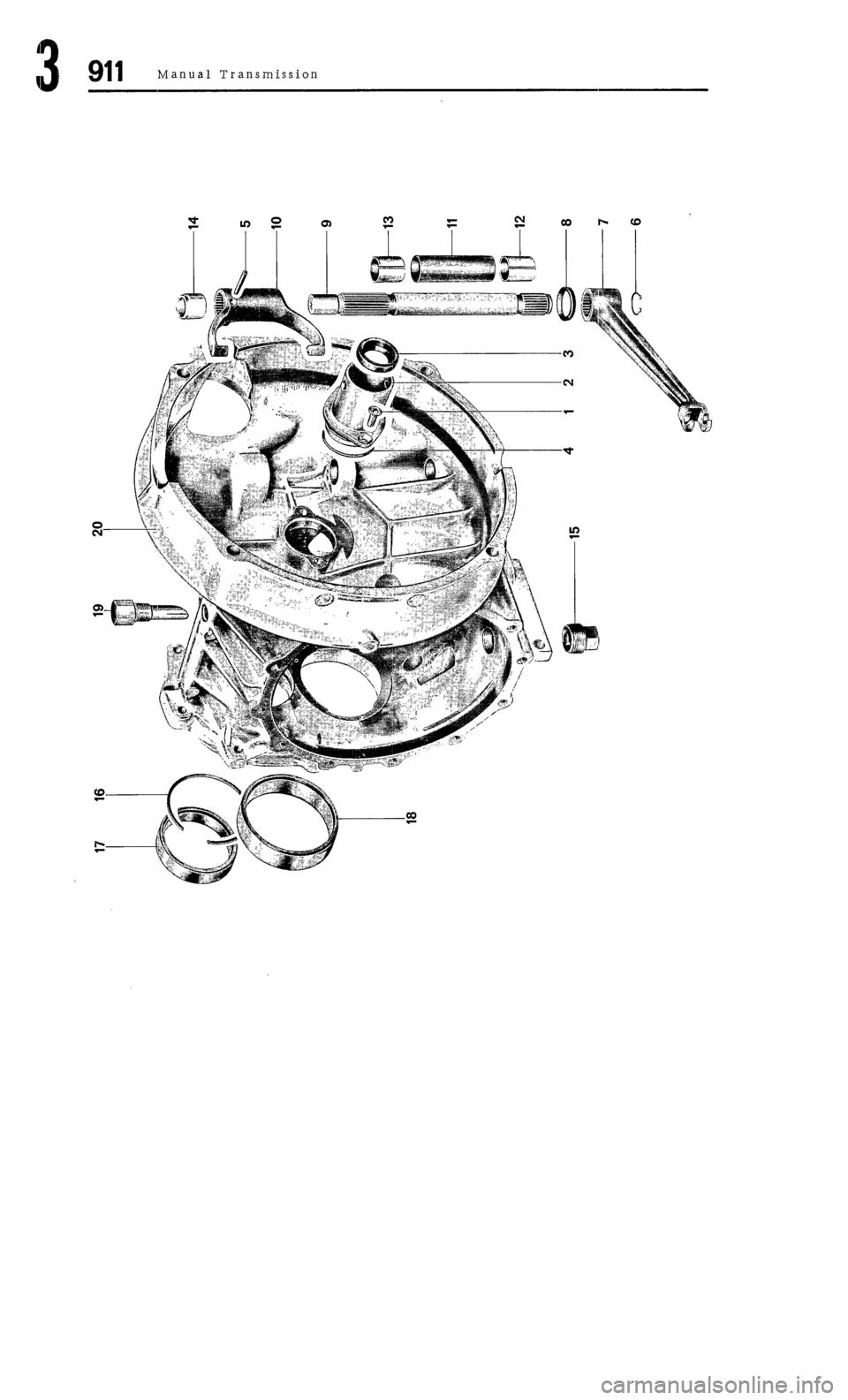 PORSCHE 911 1972 1.G Workshop Manual 3 