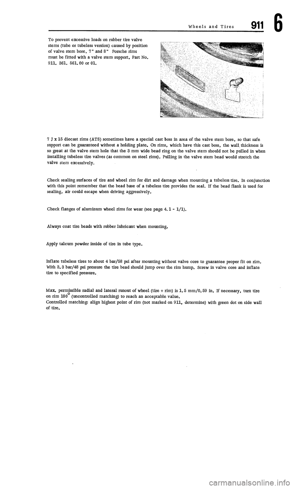 PORSCHE 911 1972 1.G Workshop Manual 4 