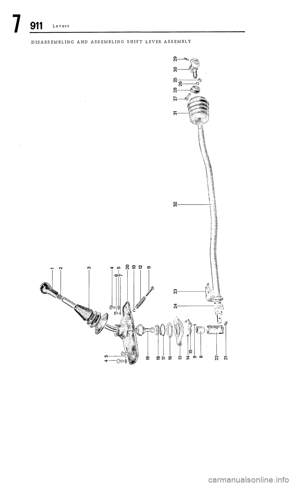 PORSCHE 911 1972 1.G Workshop Manual 4 