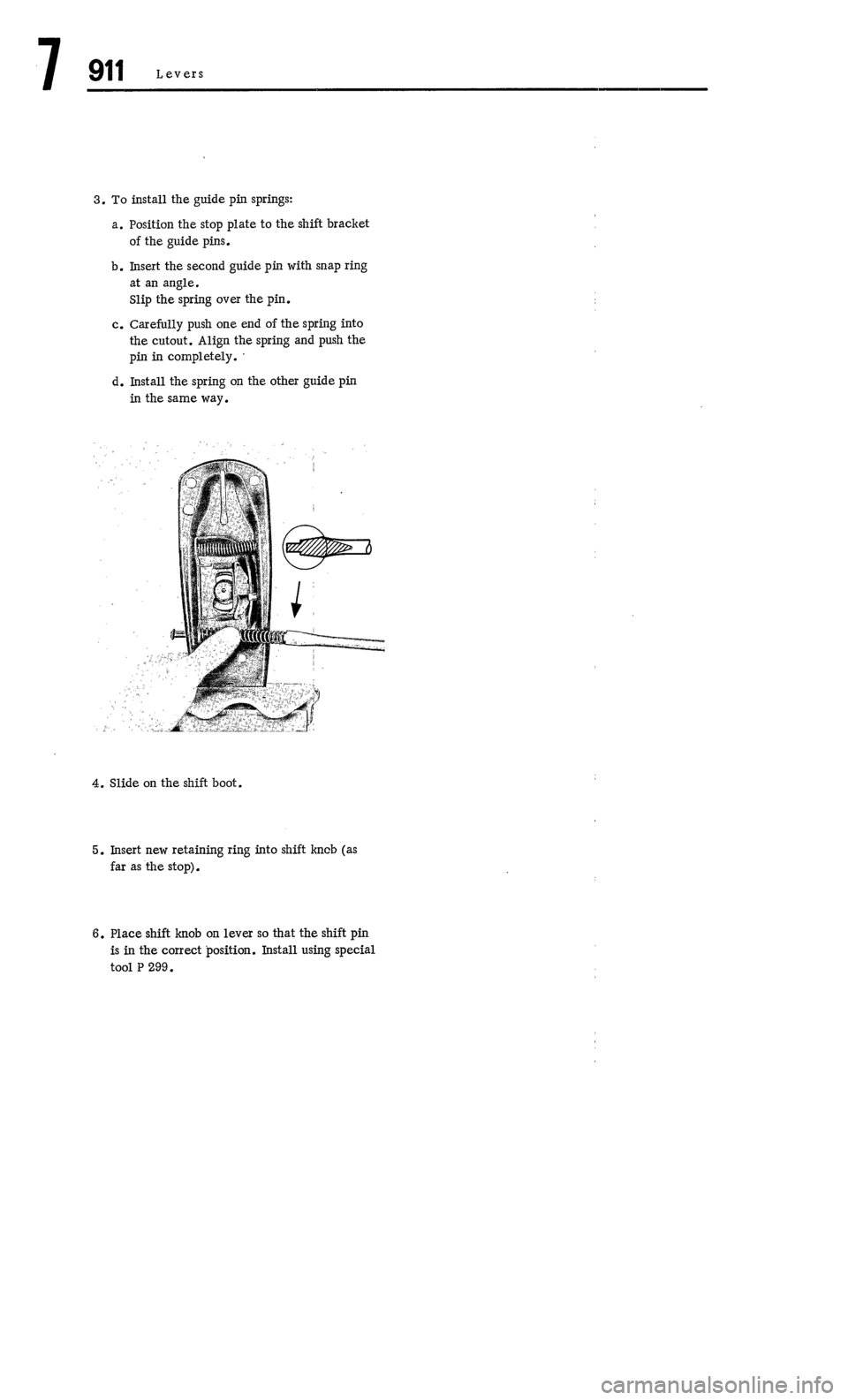 PORSCHE 911 1972 1.G Workshop Manual 4 