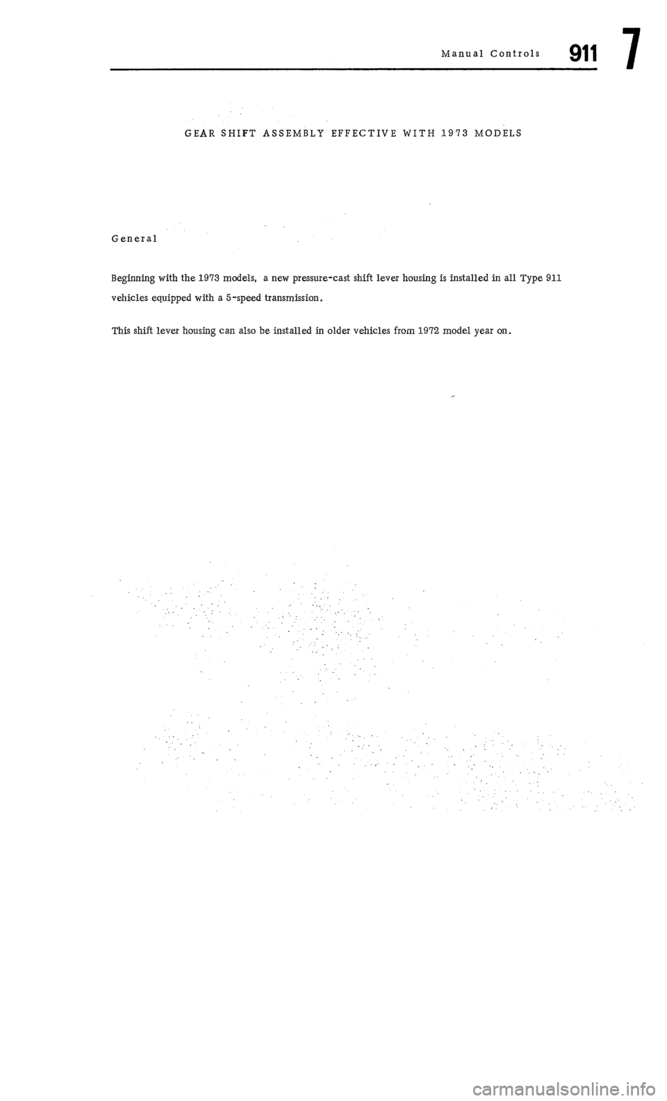 PORSCHE 911 1972 1.G Workshop Manual 4 