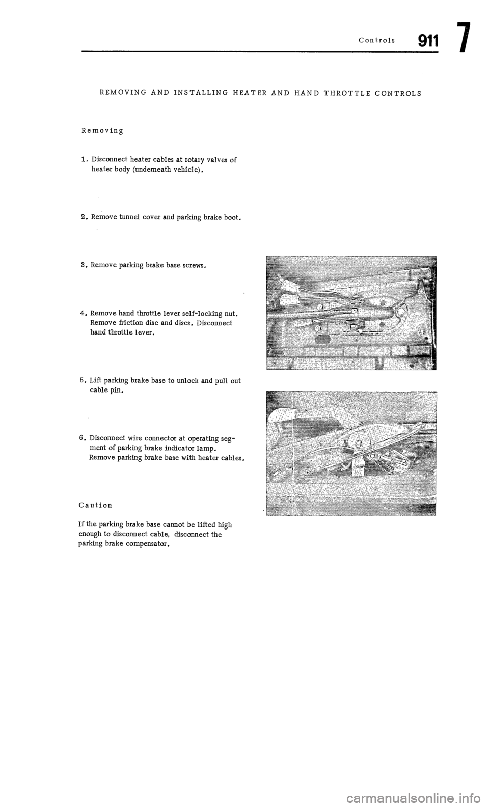 PORSCHE 911 1972 1.G Workshop Manual 4 