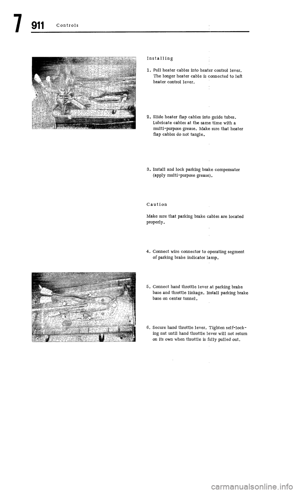 PORSCHE 911 1972 1.G Workshop Manual 4 