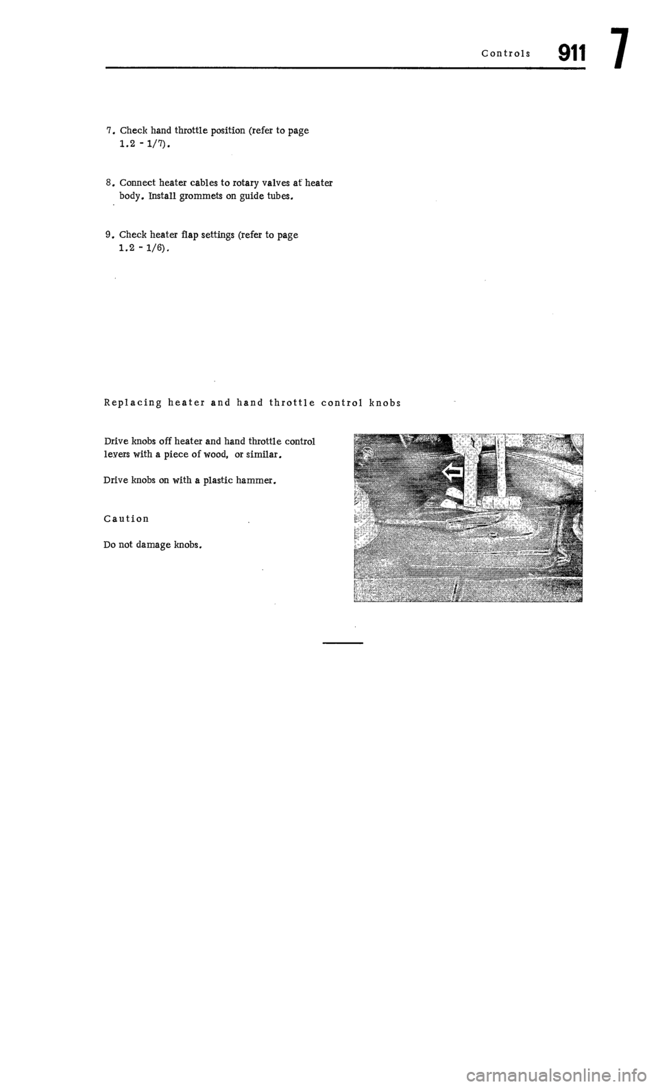 PORSCHE 911 1972 1.G Workshop Manual 4 