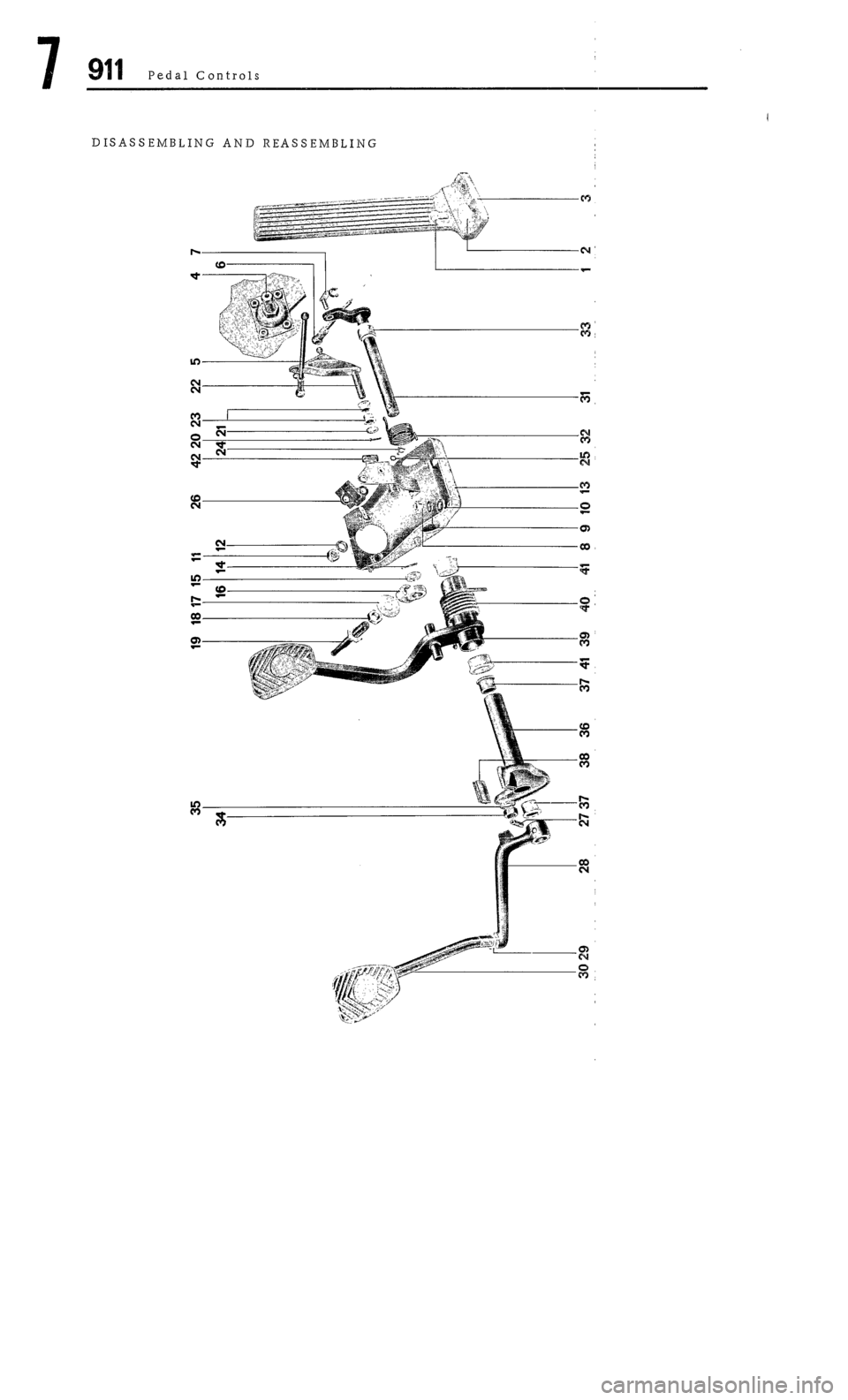PORSCHE 911 1972 1.G Workshop Manual 4 
