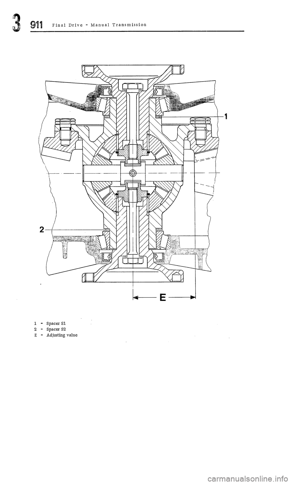 PORSCHE 911 1972 1.G Workshop Manual 4 