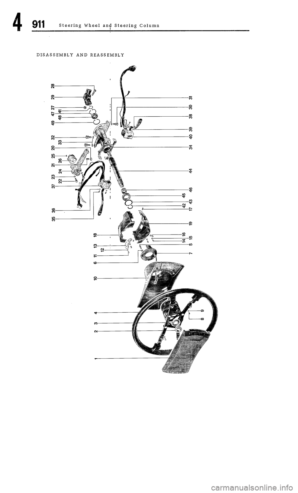 PORSCHE 911 1972 1.G Workshop Manual 4 