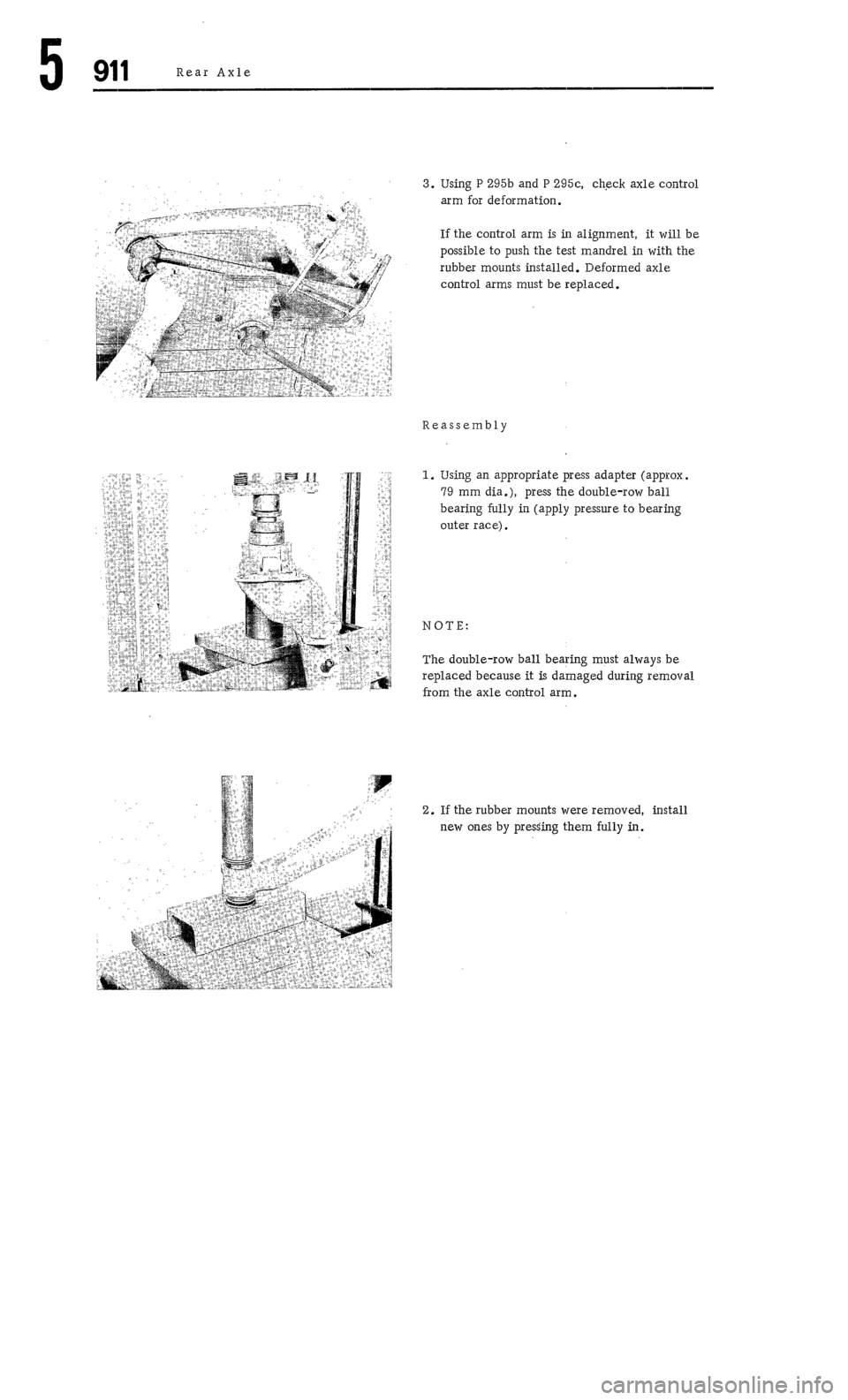 PORSCHE 911 1972 1.G Workshop Manual 4 