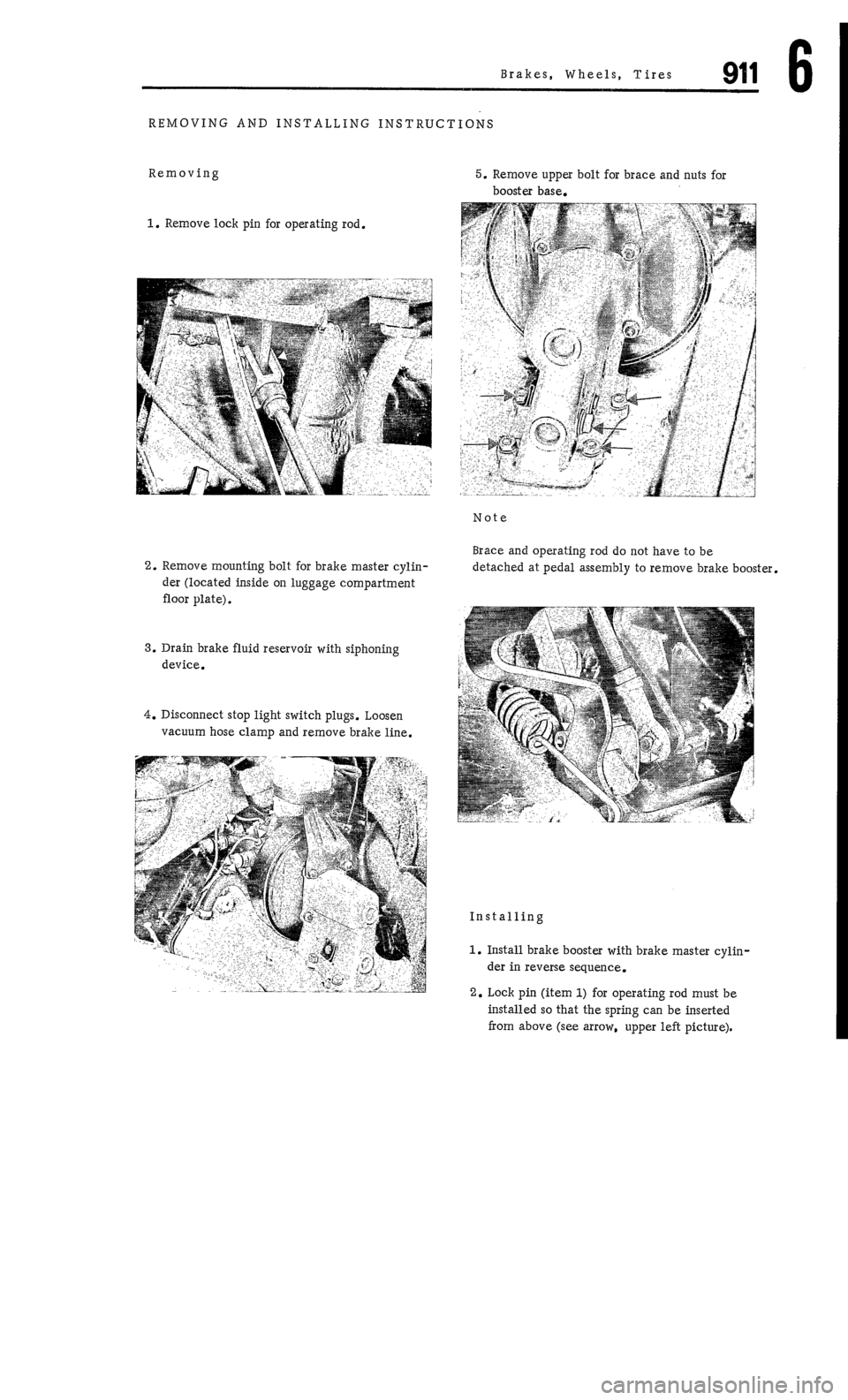 PORSCHE 911 1972 1.G Workshop Manual 4 